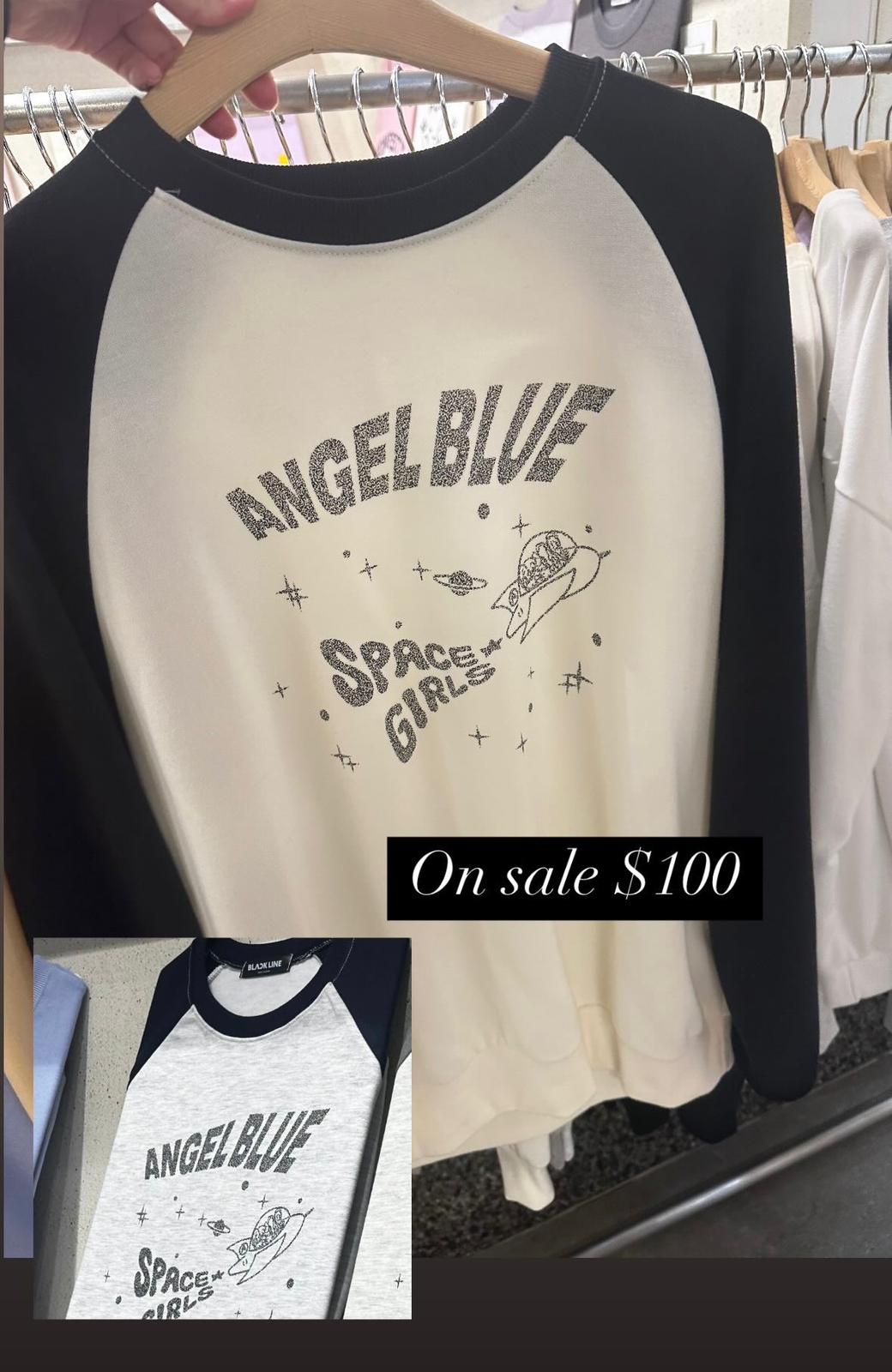 On Sale💜Angel Blue長袖衫