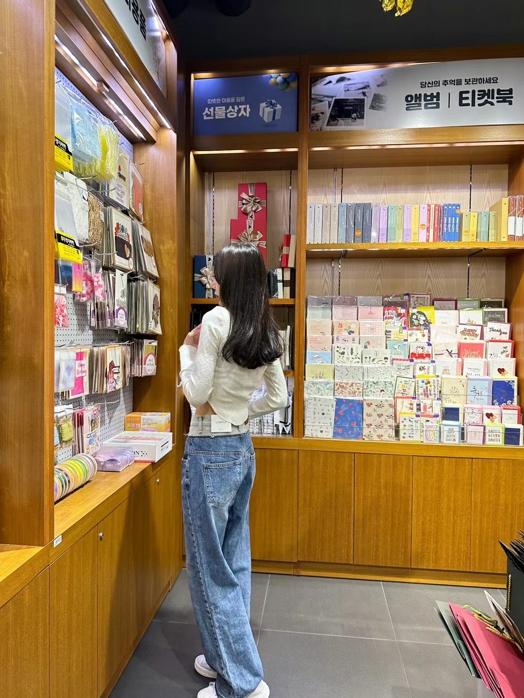現貨S💜假雙層牛仔褲