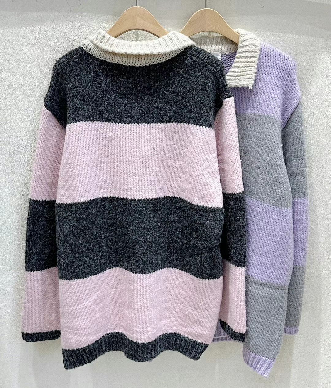 On Sale💜間條長冷衫