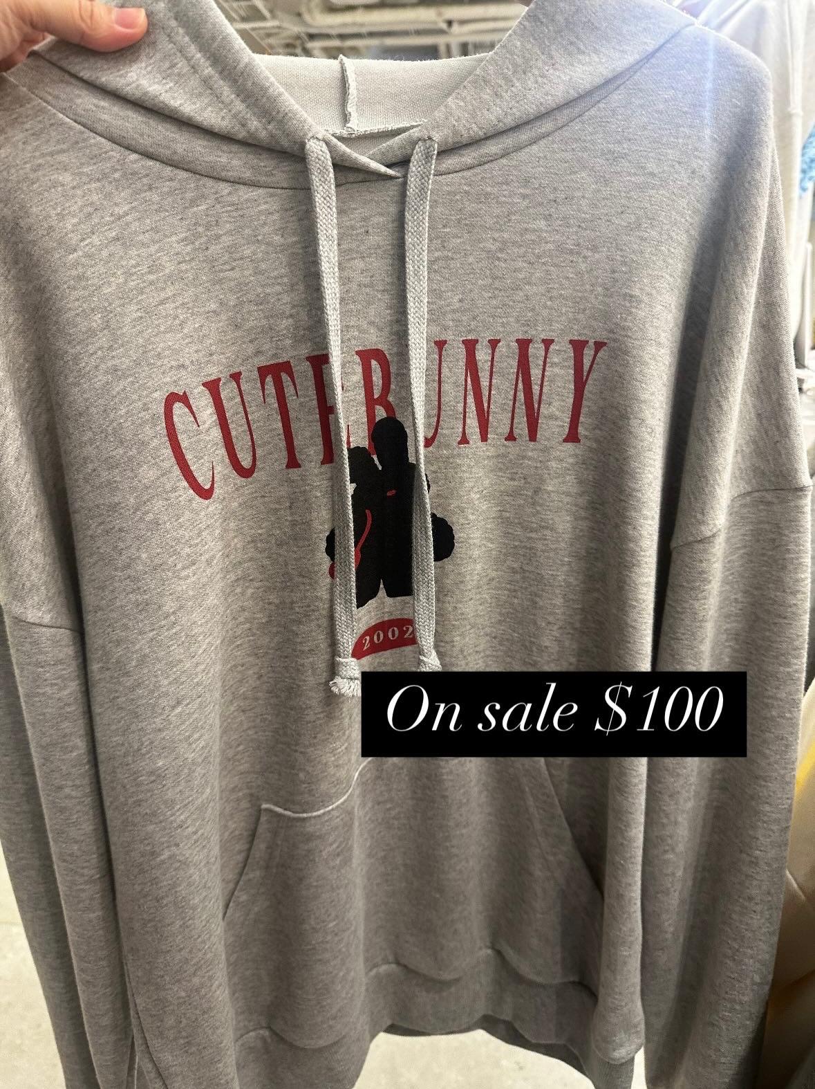 On Sale💜Cute Bunny連帽hoodie