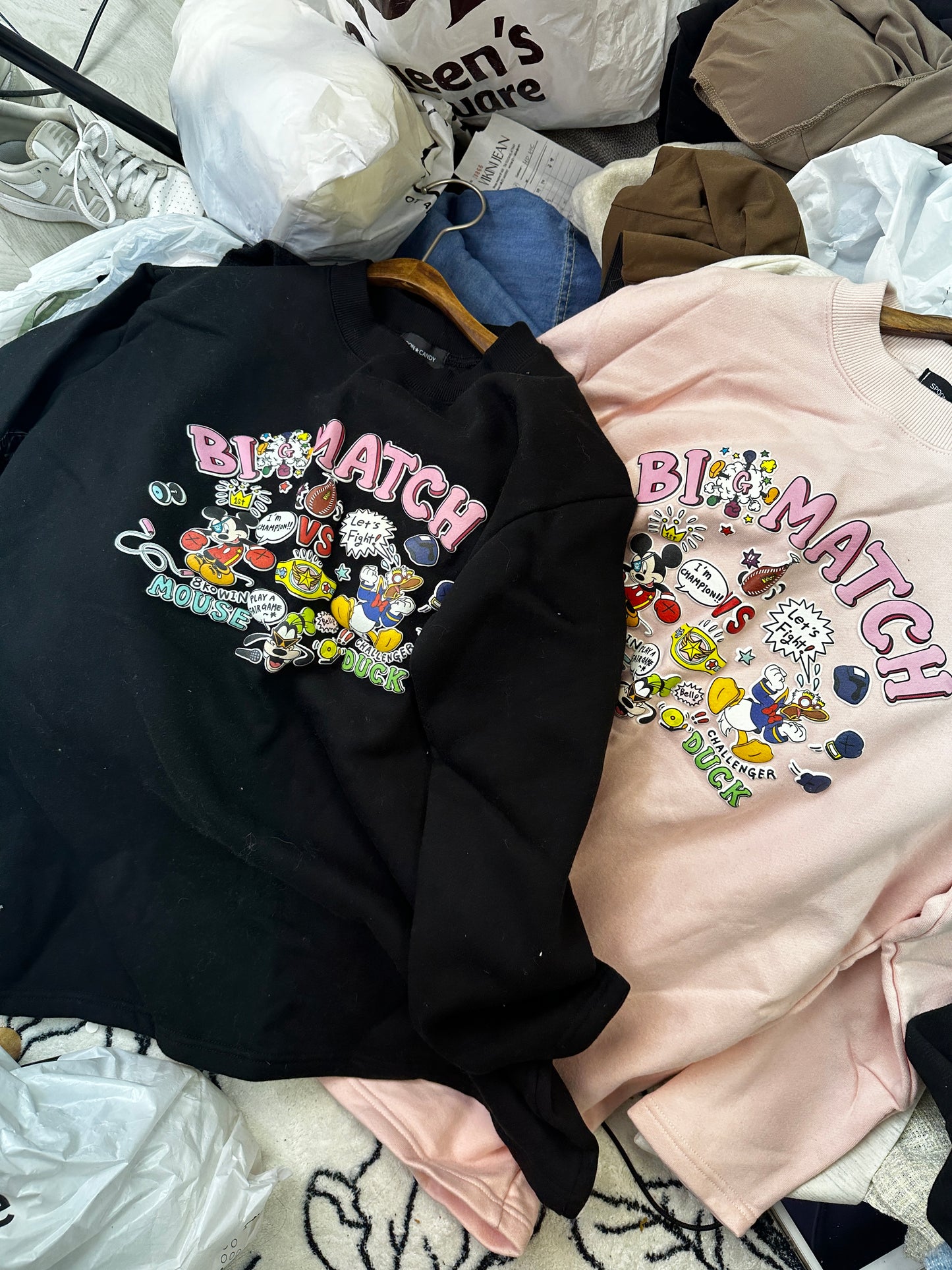 On Sale💜Mickey抓毛長衛衣