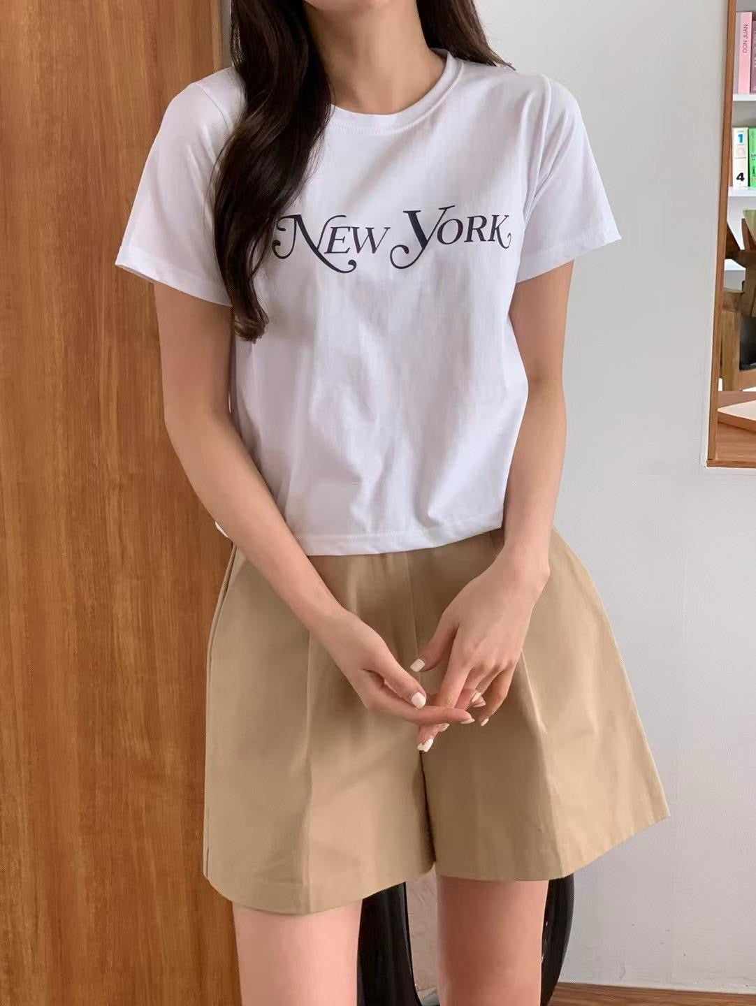 NEW YORK短袖T