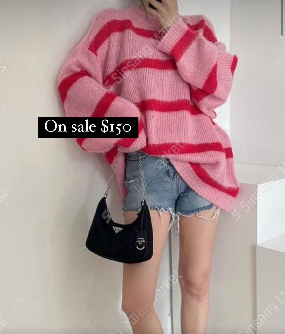 On Sale💜間條冷衫