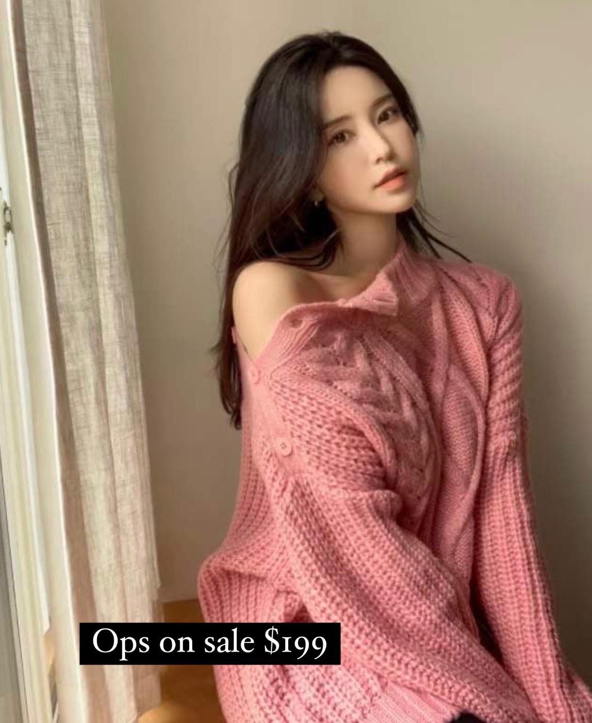 On Sale💜針織冷衫Ops(可露膊)