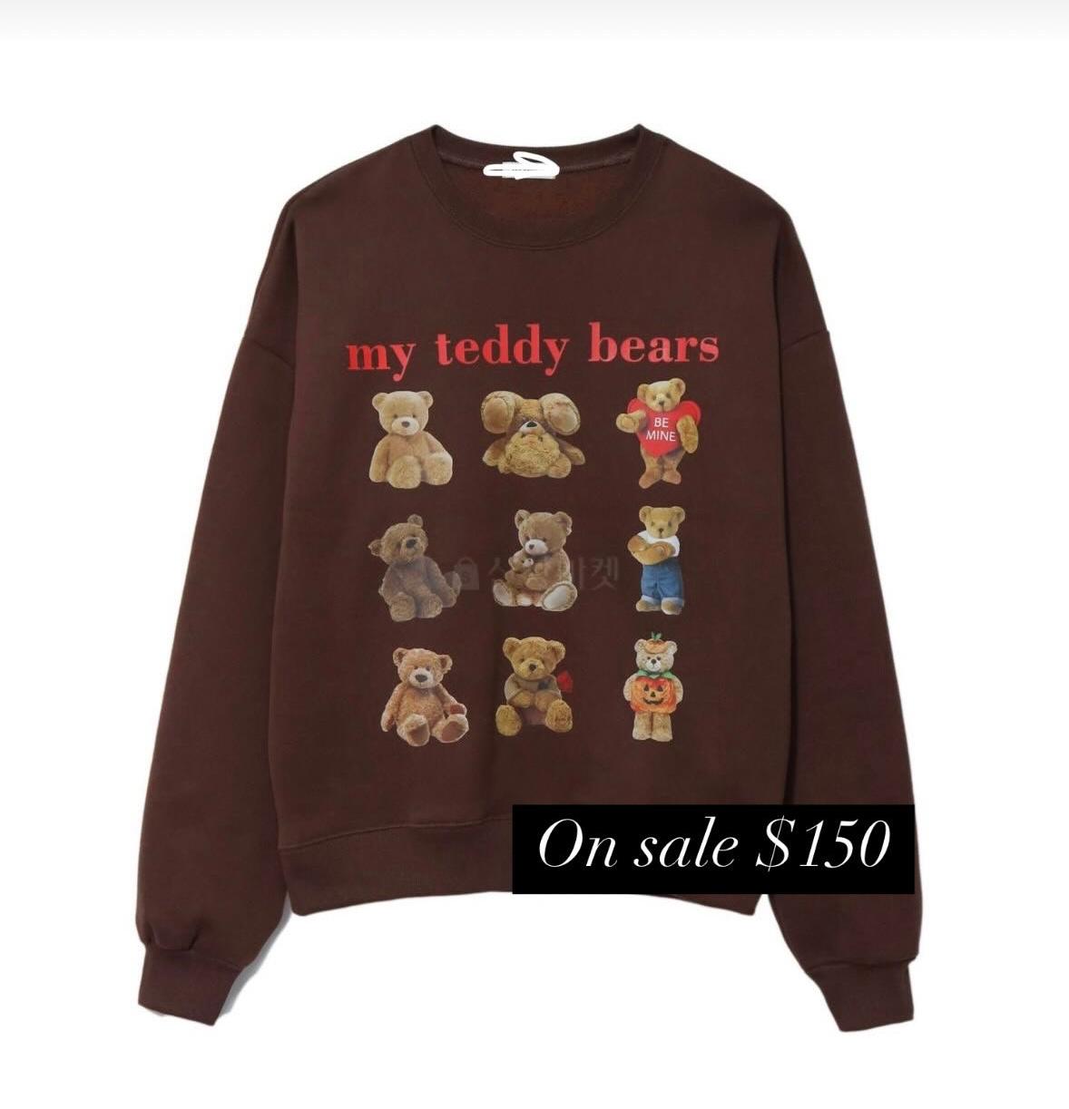 On Sale💜熊仔抓毛衛衣