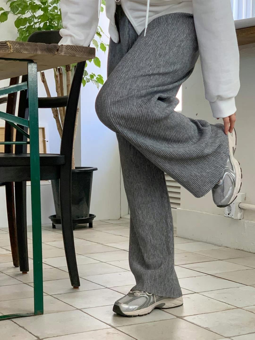 冰爽百摺褲(太長可以剪短)