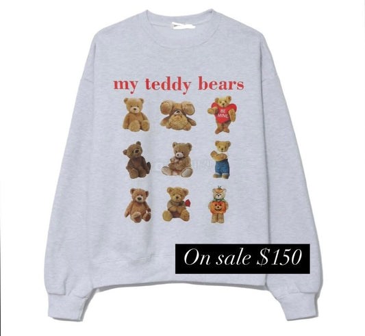 On Sale💜熊仔抓毛衛衣