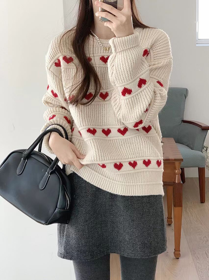 心心針織衫