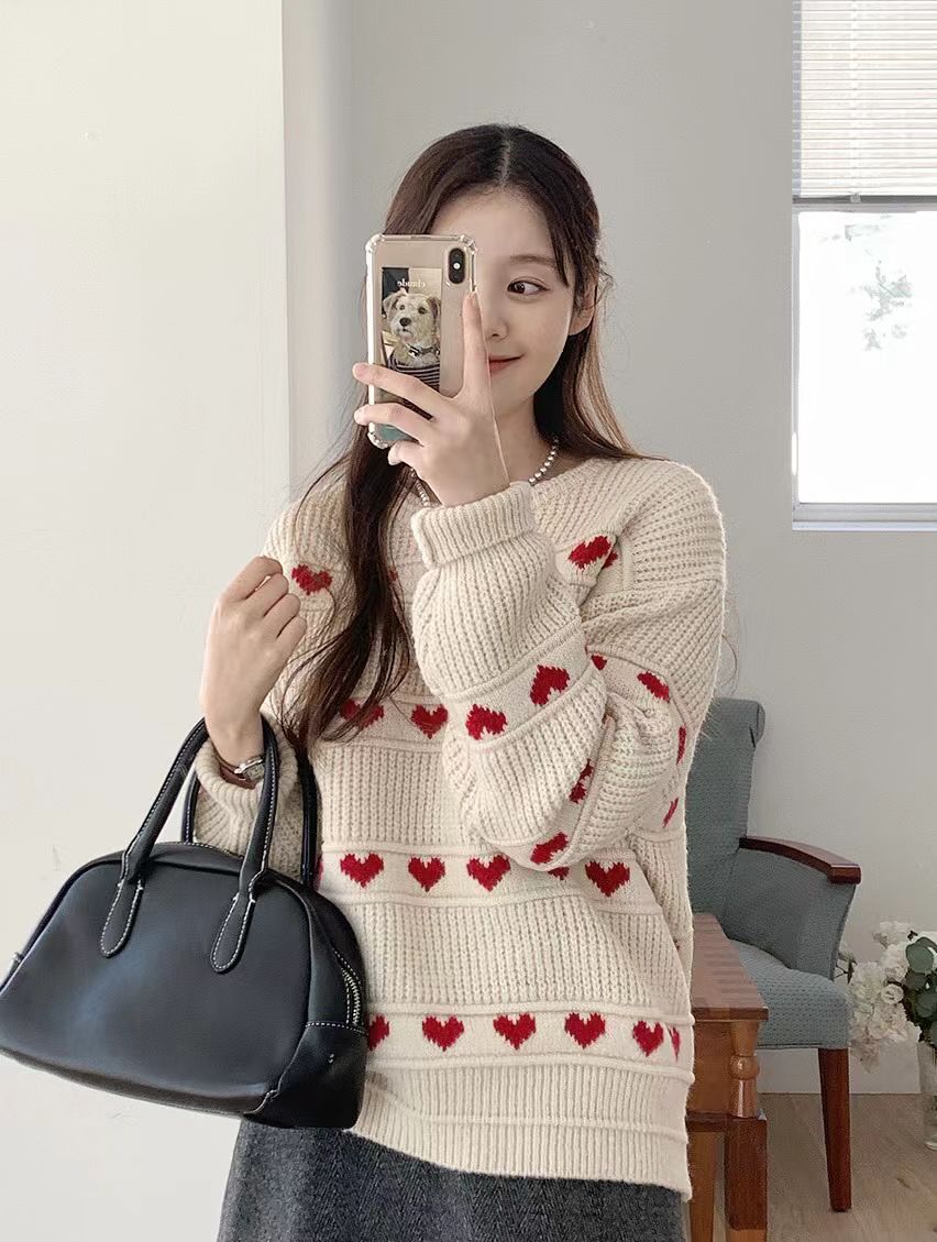 心心針織衫